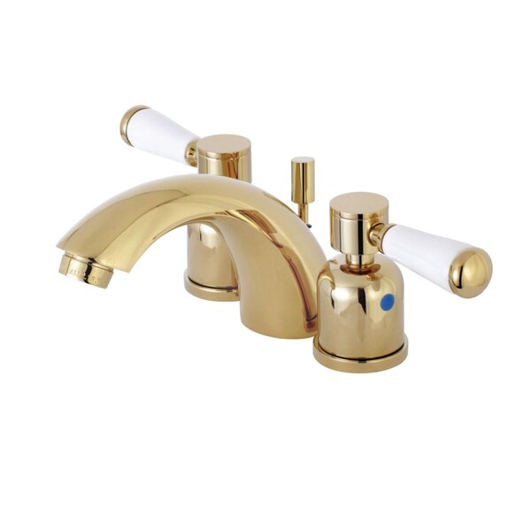 KB8952DPL Mini-Widespread Bathroom Faucet, Polished Brass